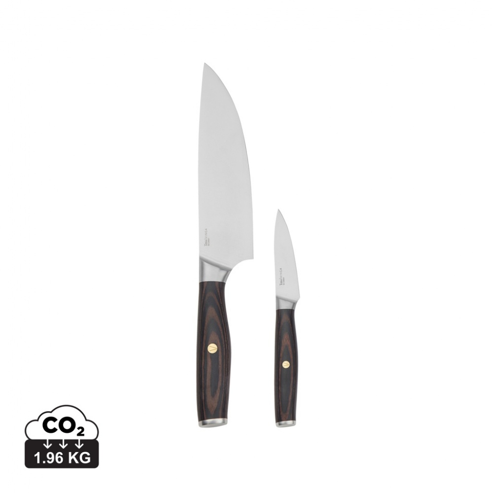 Logo trade promotional items image of: VINGA Tara RCS recycled steel chef's set