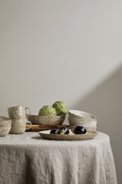 Logo trade business gifts image of: VINGA Nuvem stoneware mini bowl, 3 pcs set