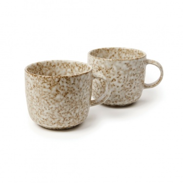 Logo trade promotional products picture of: VINGA Nuvem stoneware mug, 2 pcs set