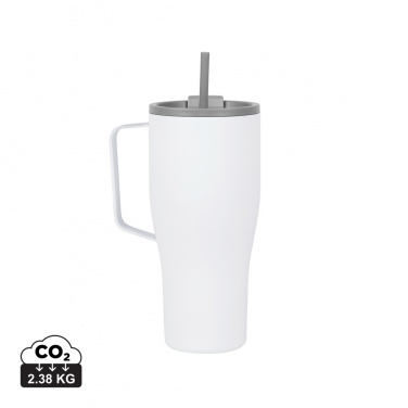 Logo trade promotional items image of: VINGA Eos voyager RCS recycled SS 800ml thermos cup
