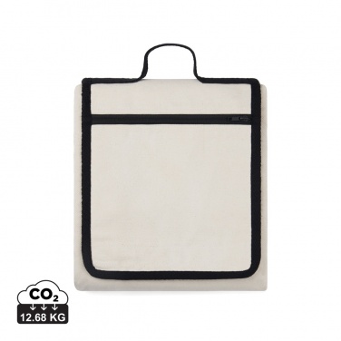 Logo trade corporate gifts picture of: VINGA Volonne AWARE™ recycled canvas picnic blanket