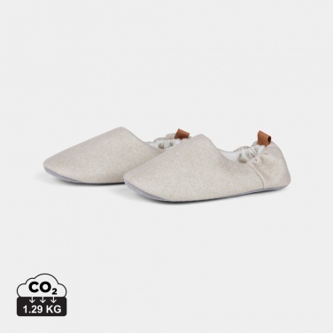 Logotrade promotional gift picture of: VINGA Moulton RCS RPET slippers S/M