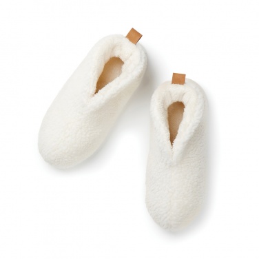 Logo trade promotional merchandise picture of: VINGA Santos RCS recycled pet cosy slippers