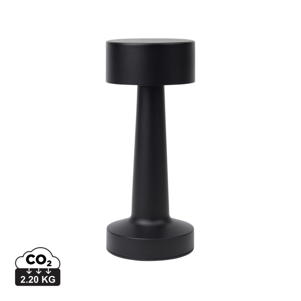 Logo trade corporate gifts image of: VINGA Maris RCS recycled ABS table lamp