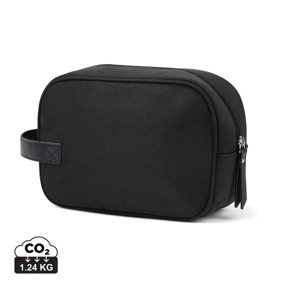 Logo trade promotional merchandise picture of: VINGA Marlow RCS recycled polyester toiletry bag