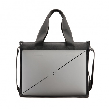 Logo trade promotional merchandise photo of: VINGA Bermond RCS recycled PU tote bag