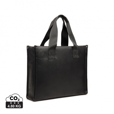 Logotrade promotional merchandise image of: VINGA Bermond RCS recycled PU tote bag