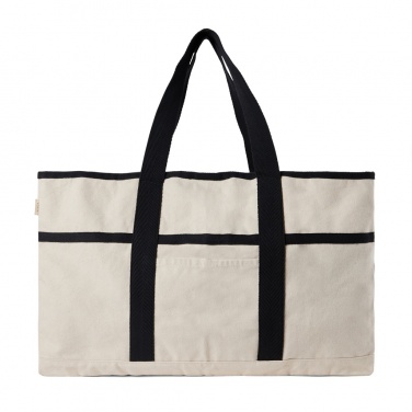 Logotrade promotional item picture of: VINGA Volonne AWARE™ recycled canvas beach bag