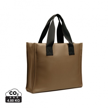 Logotrade promotional product picture of: VINGA Bermond RCS recycled PU tote bag