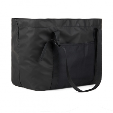 Logo trade promotional gift photo of: VINGA Livorno GRS recycled polyester maxi tote