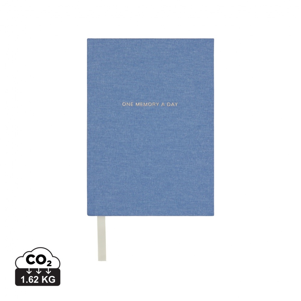 Logo trade promotional merchandise image of: VINGA One memory a day GRS recycled paper journal