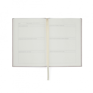 Logotrade promotional gift picture of: VINGA Mind GRS recycled paper journal