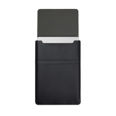 Logo trade promotional merchandise photo of: VINGA Timo PU RCS RPET 14" laptop sleeve