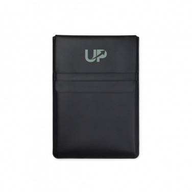 Logo trade promotional gift photo of: VINGA Timo PU RCS RPET 14" laptop sleeve