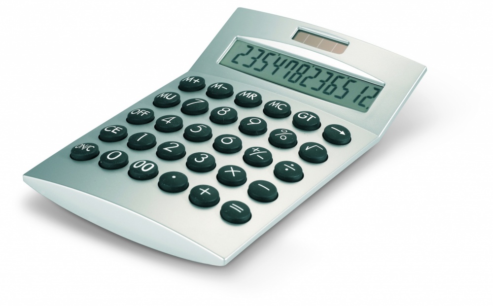 Logo trade advertising product photo of: Basics 12-digits calculator