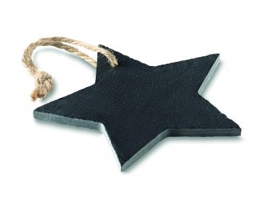 Logotrade promotional gifts photo of: Slate xmas hanger star