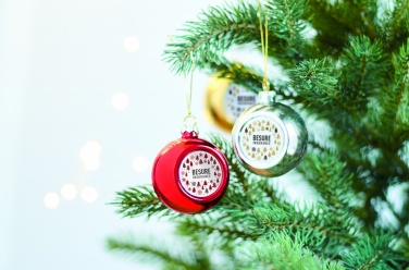 Logotrade corporate gift picture of: Christmas ball for sublimation
