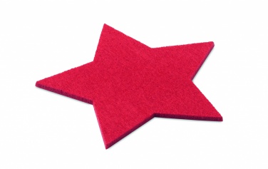Logotrade promotional giveaway picture of: RPET 4 felt coaster set