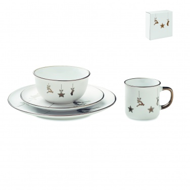 Logotrade promotional product image of: 4 piece ceramic place setting