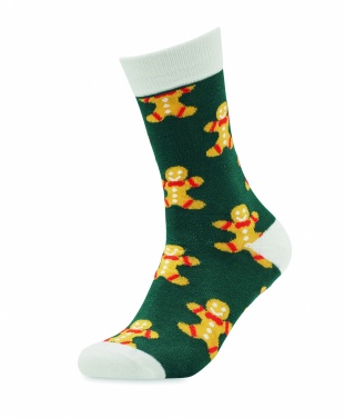 Logo trade advertising products image of: Pair of Christmas socks L