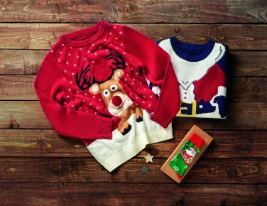 Logo trade corporate gifts image of: Christmas sweater L/XL