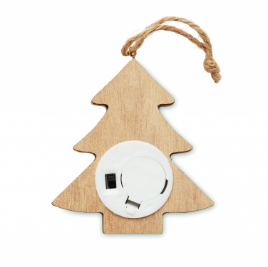Logotrade business gift image of: Wooden weed tree with lights