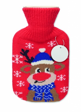 Logo trade advertising products image of: Hot water bottle 250ml