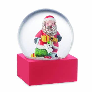 Logo trade promotional gifts image of: Snow ball glass ornament