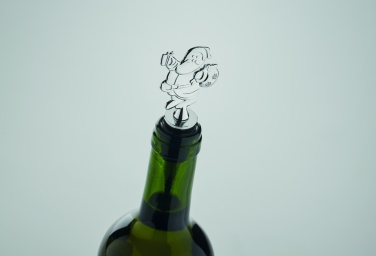 Logo trade promotional giveaways picture of: Bottle stopper Christmas motif