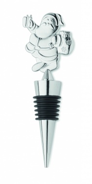 Logo trade promotional gifts picture of: Bottle stopper Christmas motif