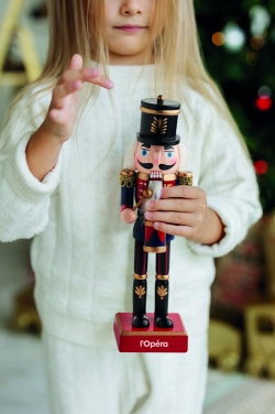 Logo trade promotional giveaway photo of: Nutcracker character in wood