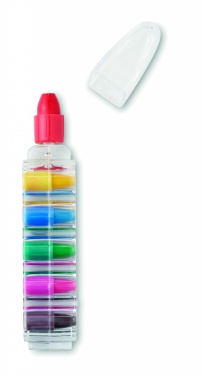 Logotrade corporate gift picture of: Set of 6 wax crayons