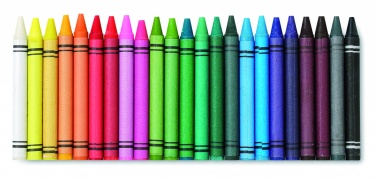 Logo trade promotional gifts picture of: 30 wax crayons