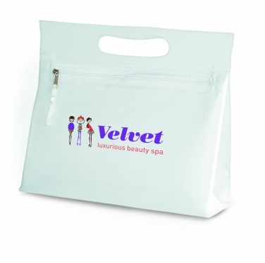 Logo trade advertising products image of: Transparent cosmetic pouch