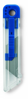 Logo trade promotional giveaways image of: Retractable knife