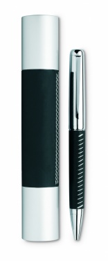 Logo trade promotional merchandise image of: Metal ball pen in box