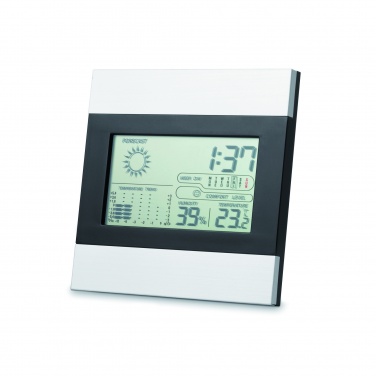 Logotrade advertising products photo of: Weather station and clock