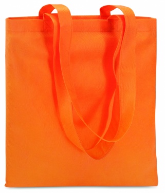 Logo trade promotional giveaways picture of: 80gr/m² nonwoven shopping bag