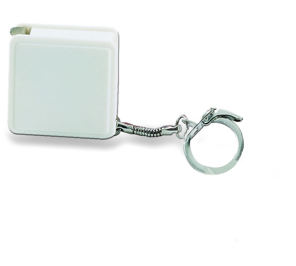 Logotrade promotional merchandise image of: Key ring w/ flexible ruler 1m, Vantaa