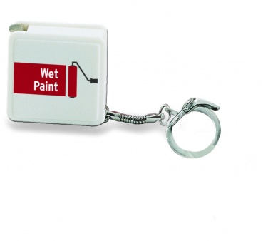 Logo trade promotional item photo of: Key ring w/ flexible ruler 1m, Vantaa