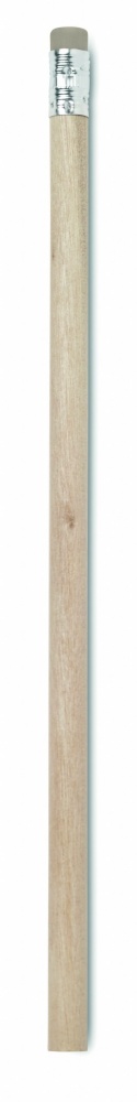 Logotrade promotional giveaway picture of: Pencil with eraser