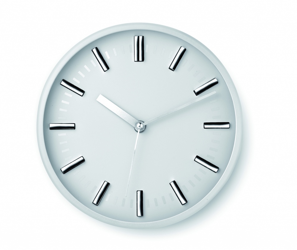 Logo trade corporate gifts image of: Round shape wall clock
