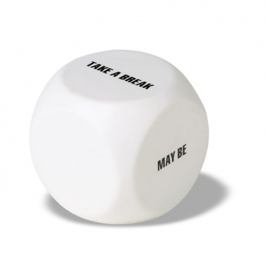 Logo trade corporate gift photo of: Anti-stress decision dice
