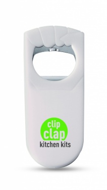 Logo trade corporate gifts image of: Bottle-opener and sealer