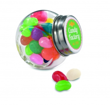 Logotrade promotional merchandise image of: Glass jar with jelly beans