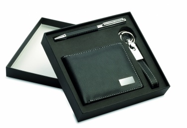 Logotrade promotional gift picture of: Ball pen key ring and wallet Lappeenranta