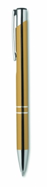 Logo trade promotional item photo of: Push button pen with black ink