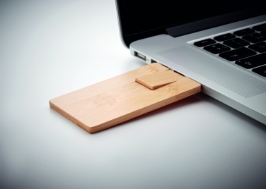 Logotrade corporate gift picture of: 16GB bamboo casing USB