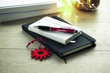 Logo trade promotional product photo of: A5 notebook 96 lined sheets