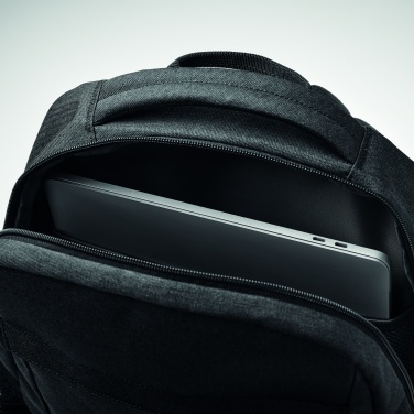 Logotrade promotional giveaway image of: 600D RPET laptop backpack